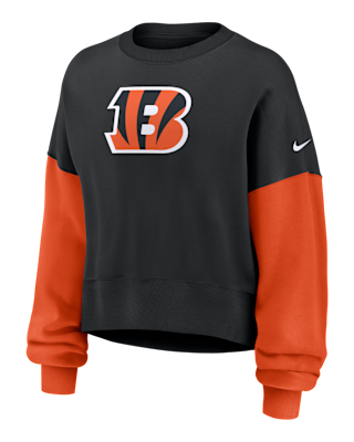Cincinnati Bengals Women's Nike NFL Pullover Crew. Nike.com